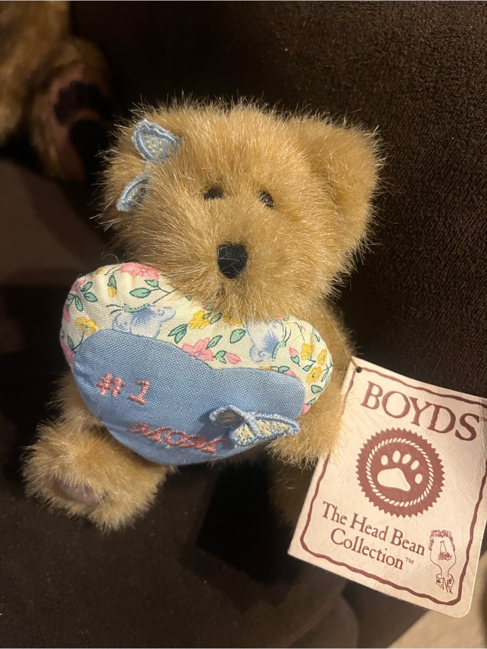 Boyd Bears # 1 Mom De Bestmom Plush Toy NWT